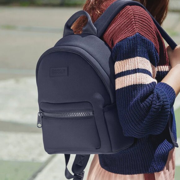 Dagne Dover Black Onyx Neoprene Dakota Backpack - Picture 1 of 9
